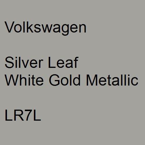 Volkswagen, Silver Leaf White Gold Metallic, LR7L.